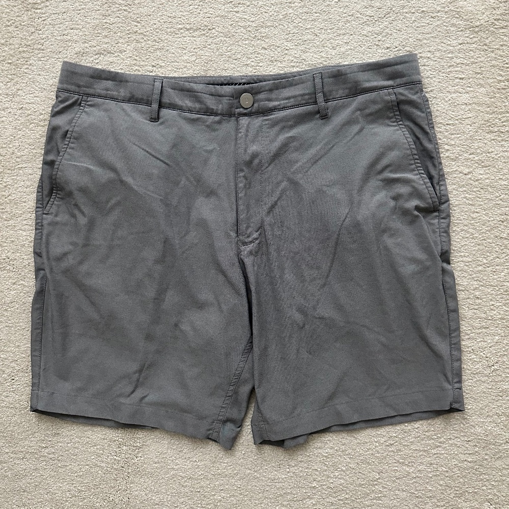 Bonobos Gray Golf Shorts 8” Inseam 38 Waist